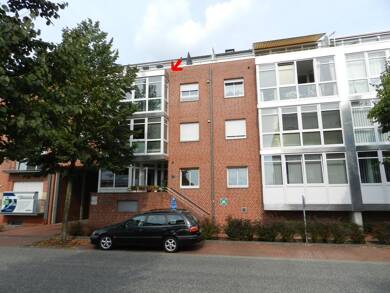 Wohnung zur Miete 630 € 2 Zimmer 74 m² Geschoss 2/3 frei ab 01.09.2025 Wahlbezirk 207 Nordhorn 48529