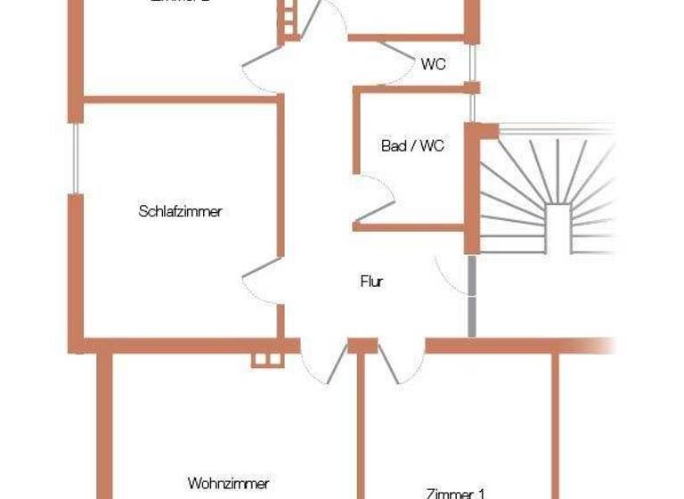 Wohnung zur Miete 820 € 4 Zimmer 92 m² 4. Geschoss frei ab 01.05.2026 Coburg 96450