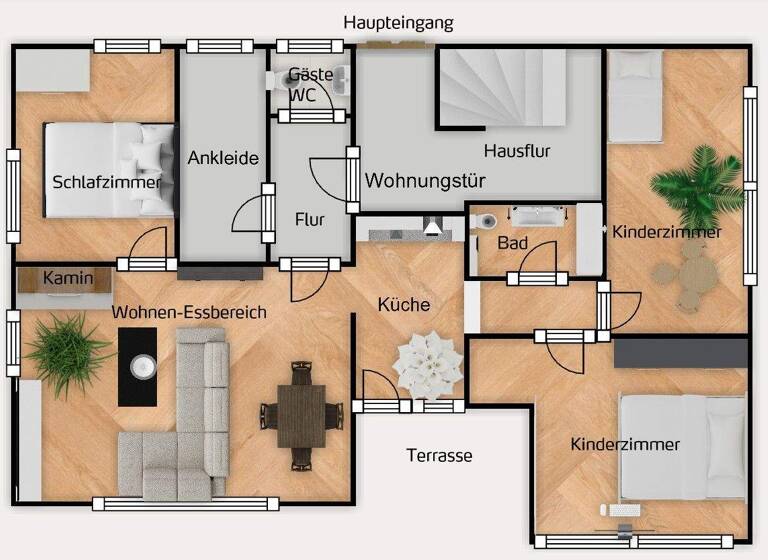 Mehrfamilienhaus zum Kauf 1.190.000 € 9 Zimmer 252 m² 1.077 m² Grundstück Mauritz Münster 48155