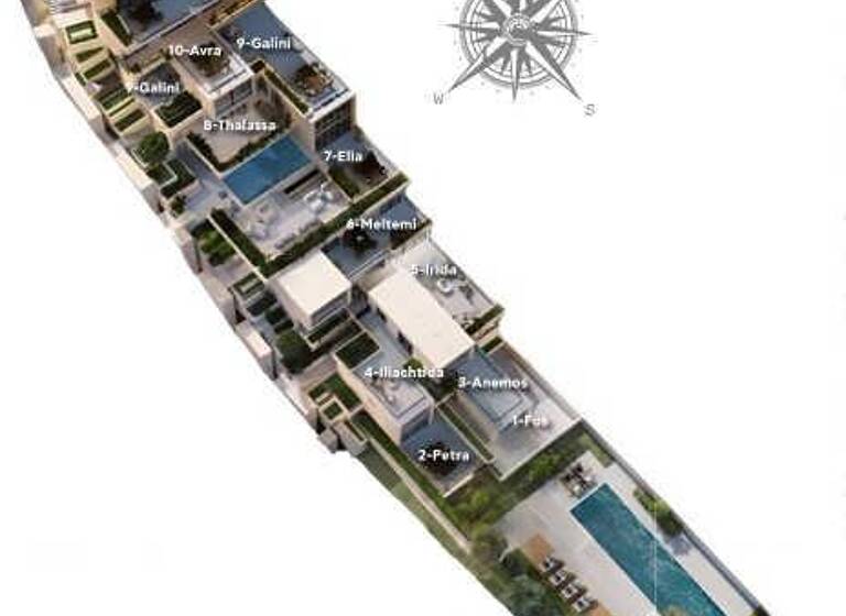 Wohnung zum Kauf - Erstbezug 680.000 € 4 Zimmer 118,6 m² 7. Geschoss Kreta Plakias 740 60