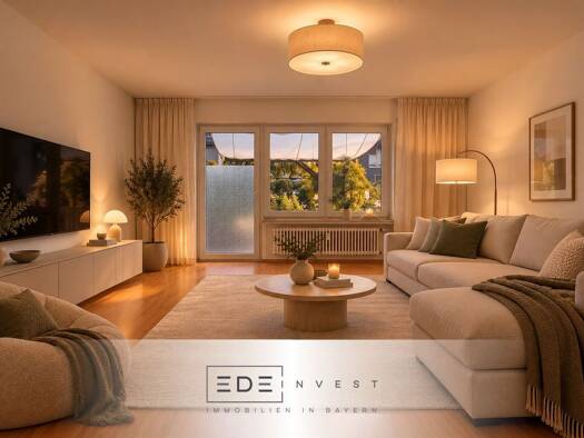 Wohnung zum Kauf 170.400 € 2 Zimmer 61,7 m² EG Waldkraiburg Waldkraiburg 84478
