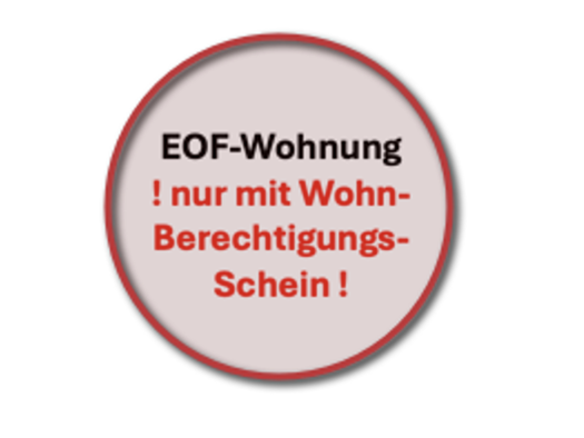 Wohnung zur Miete - Erstbezug nur mit Wohnberechtigungsschein 546 € 3 Zimmer 72,7 m² 2. Geschoss frei ab sofort Königsberger Str. 1e Sanderau Würzburg 97072