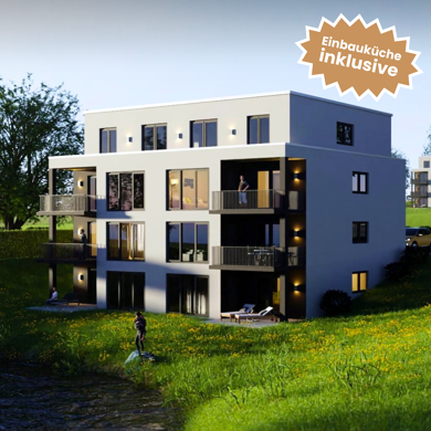 Terrassenwohnung zum Kauf provisionsfrei 227.643 € 2 Zimmer 58,4 m² Souterrain, UG frei ab sofort Hammerberg Marktredwitz 95615