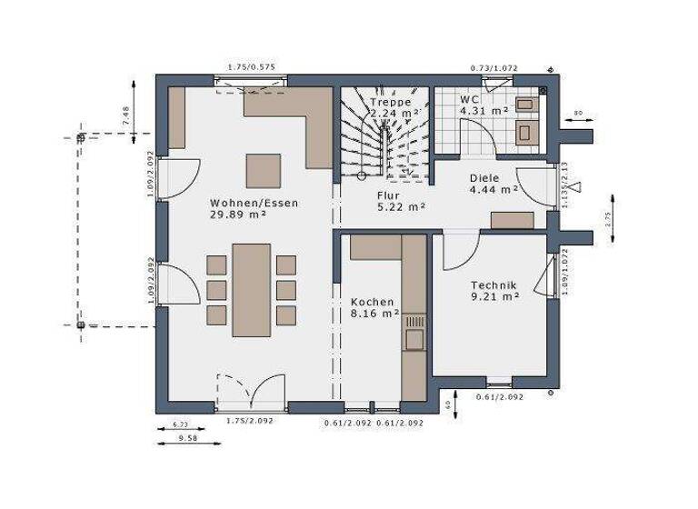 Einfamilienhaus zum Kauf provisionsfrei 600.192 € 4 Zimmer 119 m² 971 m² Grundstück Borkwalde 14822