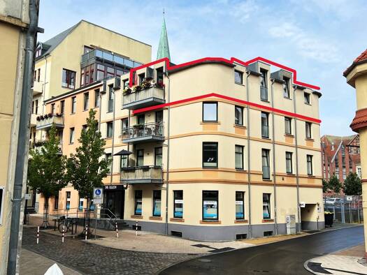 Wohnung zum Kauf provisionsfrei 421.500 € 4 Zimmer 119 m² Dachgeschoss, 3. Geschoss Großer Moor 6 Altstadt Schwerin 19055
