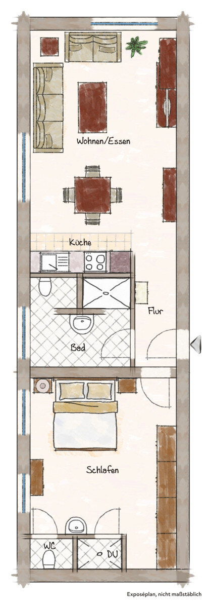 Wohnung zum Kauf 259.000 € 2 Zimmer 59 m²<br/>Wohnfläche 2.<br/>Geschoss Hopfgarten im Brixental 6361