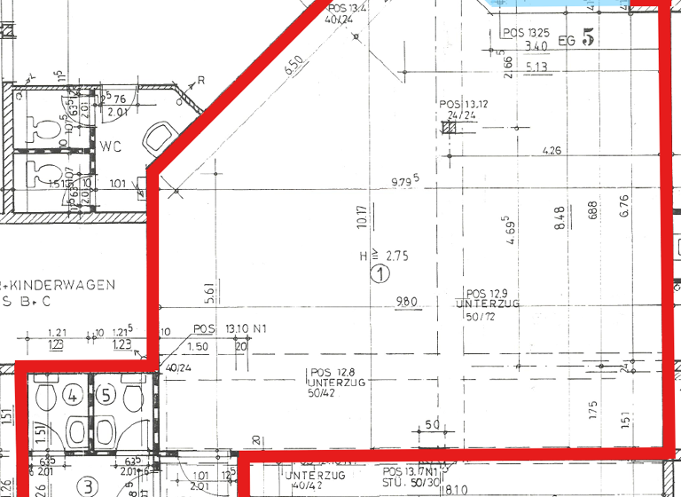 Bürofläche zur Miete 13 € 92 m² Bürofläche Fleesteder Ring 5 Fleestedt Seevetal 21217