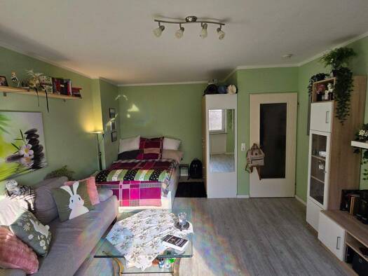 Studio zur Miete 460 € 1 Zimmer 32 m² EG frei ab sofort Knauppstraße 21 Stein 90547