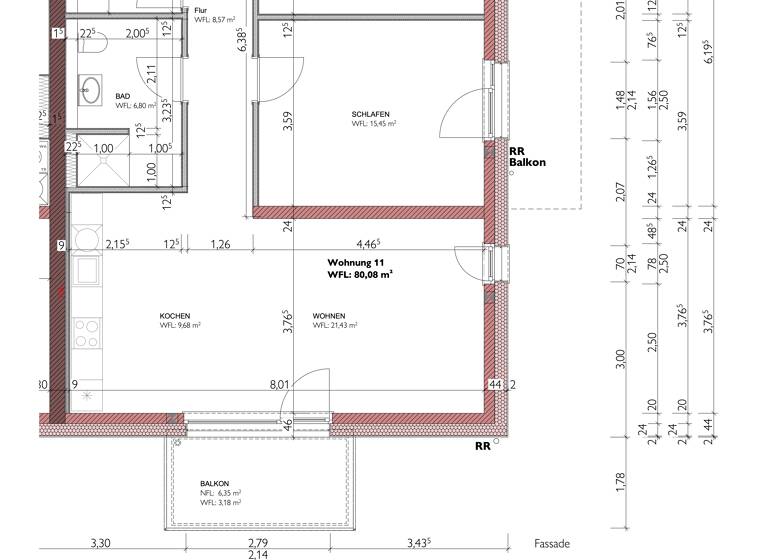 Wohnung zum Kauf - Neubau provisionsfrei 464.400 € 3 Zimmer 80,1 m²<br/>Wohnfläche 2.<br/>Geschoss Maximin 1 Trier 54292