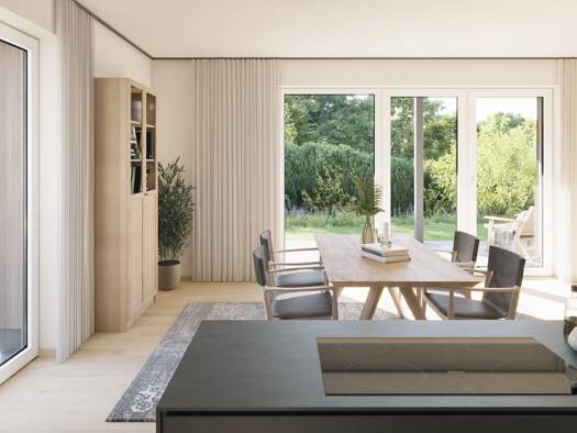 Wohnung zum Kauf - Neubau provisionsfrei 362.800 € 2 Zimmer 60,7 m² Tittmoninger Straße 52, 52a, 52b Laufen 83410