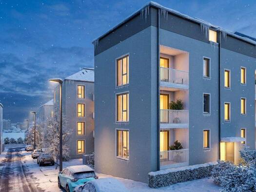 Wohnung zum Kauf - Neubau provisionsfrei 380.000 € 2 Zimmer 48,7 m² 1. Geschoss Philippine-Schulz-Weg 1 Oberrad Frankfurt am Main 60599