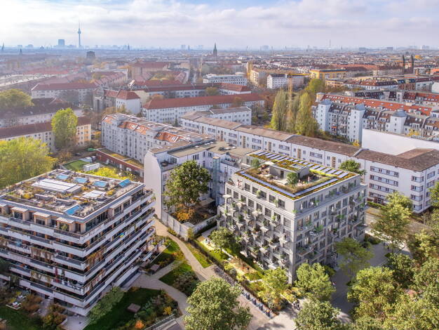 Wohnung zum Kauf - Erstbezug provisionsfrei 449.500 € 2 Zimmer 55,8 m² 2. Geschoss Thulestraße 48 Pankow Berlin 13189
