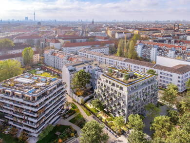 Wohnung zum Kauf - Erstbezug provisionsfrei 449.500 € 2 Zimmer 55,8 m² 2. Geschoss Thulestraße 48 Pankow Berlin 13189