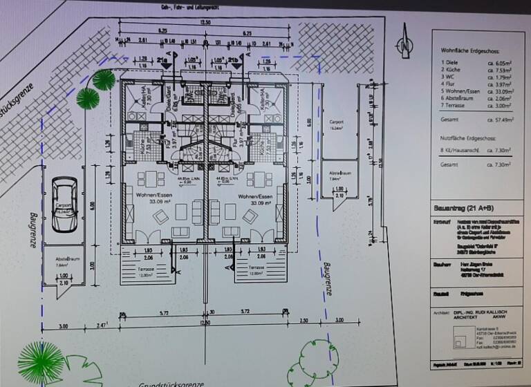 Doppelhaushälfte zur Miete 1.180 € 4 Zimmer 125 m² 400 m² Grundstück frei ab sofort Quern Steinbergkirche 24972