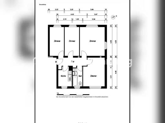 Wohnung zur Miete Tauschwohnung 500 € 4 Zimmer 65 m² 3. Geschoss Köpenick Berlin 12439