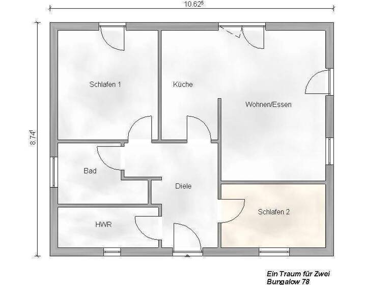 Bungalow zum Kauf provisionsfrei 452.000 € 3 Zimmer 78 m² 458 m² Grundstück Bad Griesbach Bad Griesbach i.Rottal 94086