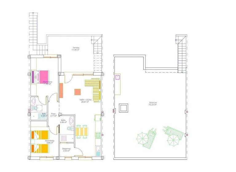 Bungalow zum Kauf - Erstbezug 258.900 € 3 Zimmer 87 m² 20 m² Grundstück San Javier 30730