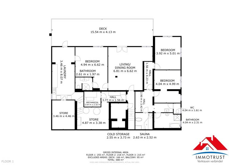 Hotel zum Kauf 11 Zimmer 2.696,1 m² Grundstück Hochrindl-Alpl 9571
