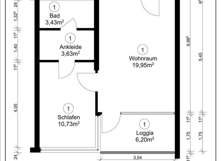 Wohnung zum Kauf 229.000 € 2 Zimmer 47 m² Neugraben-Fischbek Hamburg 21149