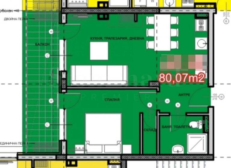 Studio zum Kauf 144.126 € 2 Zimmer 80,1 m² Ahtopol