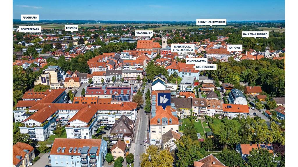 Stadthaus zum Kauf provisionsfrei 929.900 € 3,5 Zimmer 117,4 m² 30 m² Grundstück Haager Straße 11 Altenerding Erding 85435