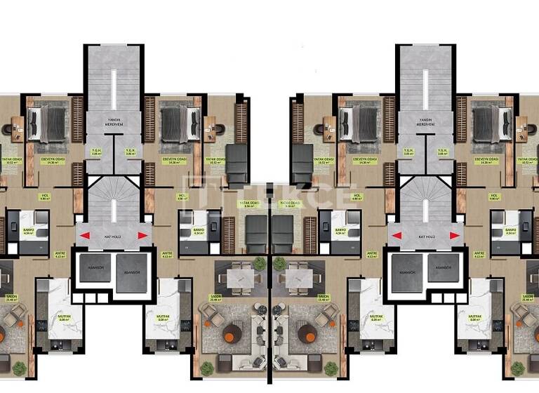 Wohnung zum Kauf 399.000 € 4 Zimmer 110 m² EG Istanbul 34744