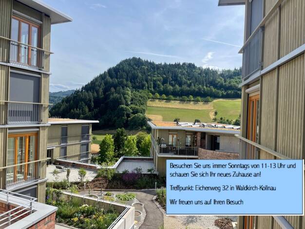 Wohnung zum Kauf - Neubau provisionsfrei 750.000 € 4 Zimmer 106,9 m² Kohlenbacher Talstraße Kollnau Waldkirch 79183