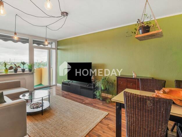 Wohnung zum Kauf 112.500 € 2 Zimmer 58 m² 8. Geschoss frei ab sofort Wiesdorf Leverkusen 51373