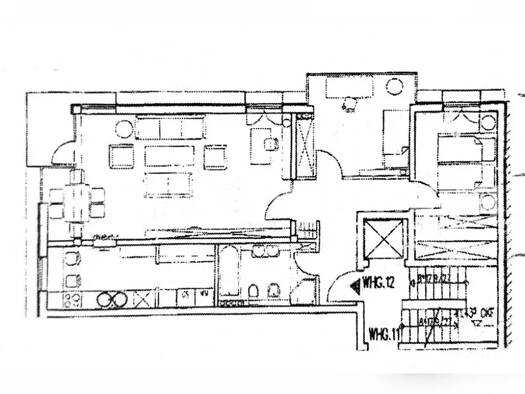 Wohnung zur Miete Tauschwohnung 890 € 3 Zimmer 89 m² 2. Geschoss Berliner Vorstadt Potsdam 14467