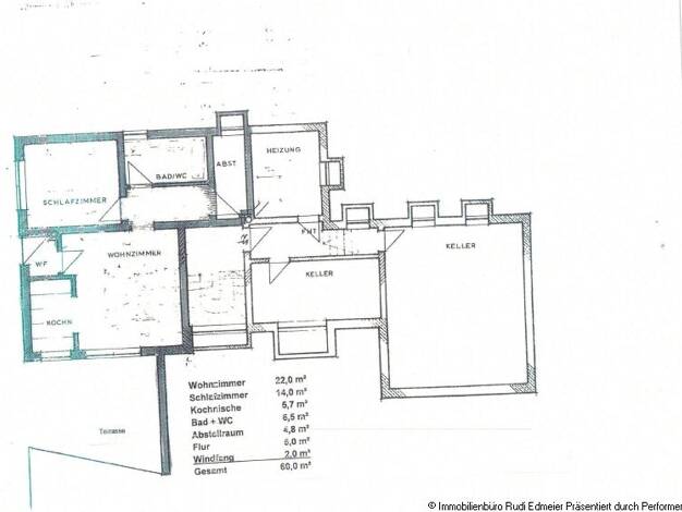 Wohnung zur Miete 490 € 2 Zimmer 60 m² frei ab 01.09.2026 Zum Hochholz Deggendorf 94469
