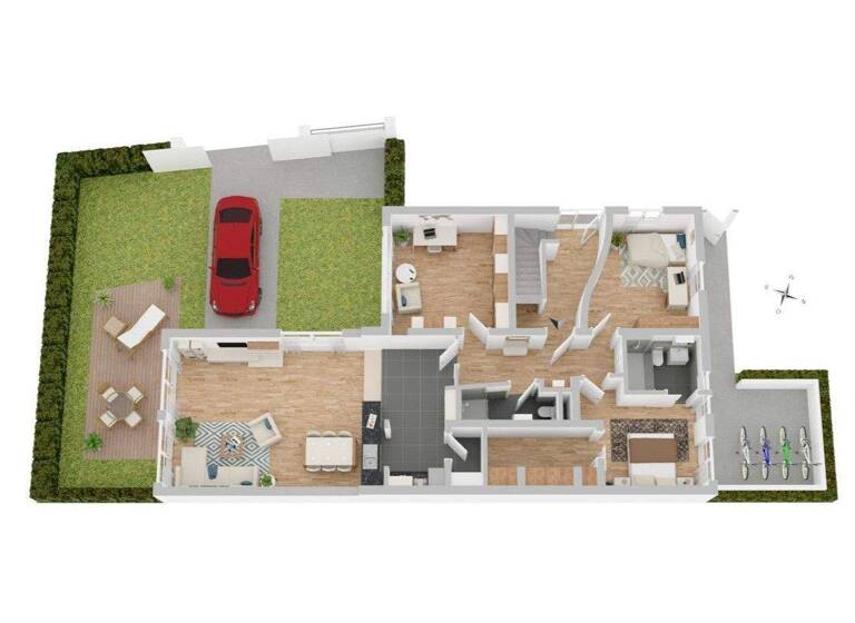 Wohnung zum Kauf 980.000 € 4 Zimmer 124 m² EG Sentrup Münster 48149