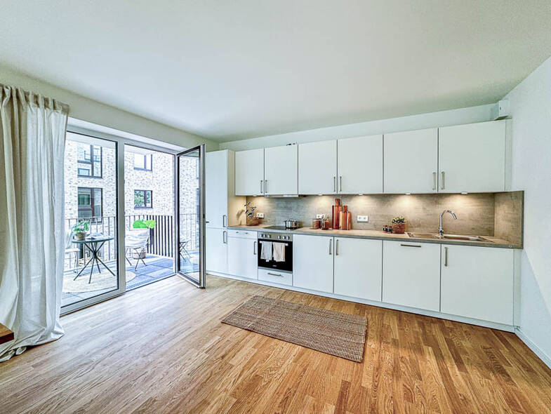 Wohnung zur Miete 900 € 2 Zimmer 62,7 m² EG Elbstieg 2 Düneberg - Süd, Bez. 4 Geesthacht 21502