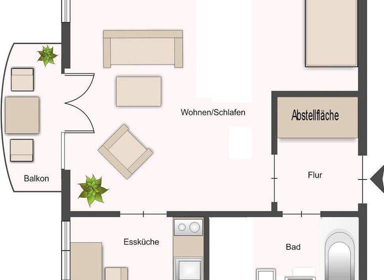 Wohnung zum Kauf 76.900 € 1 Zimmer 37 m² Liebertwolkwitz Leipzig 04288