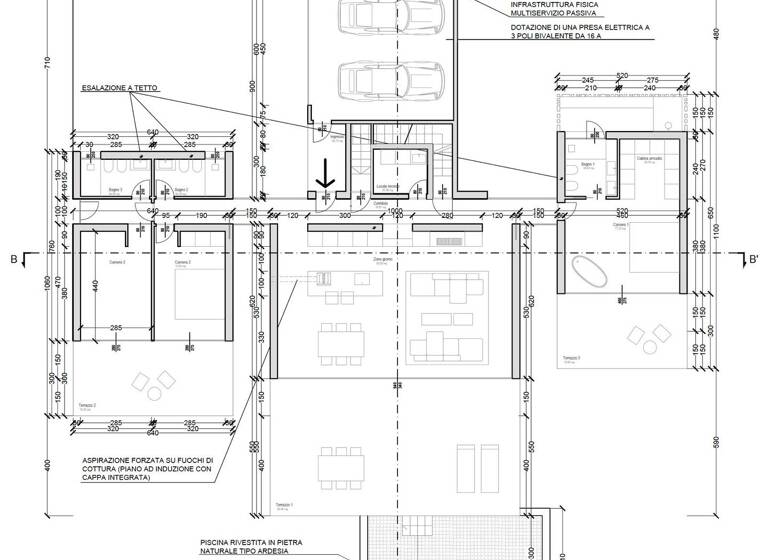 Villa zum Kauf - Erstbezug 1.980.000 € 5 Zimmer 282 m² 1.020 m² Grundstück frei ab sofort Via Pippo Rizzolio Verbania