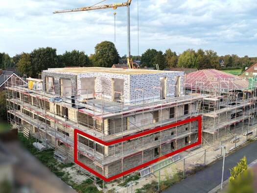 Wohnung zum Kauf - Erstbezug 329.000 € 3 Zimmer 86 m² EG Neermoor Moormerland 26802