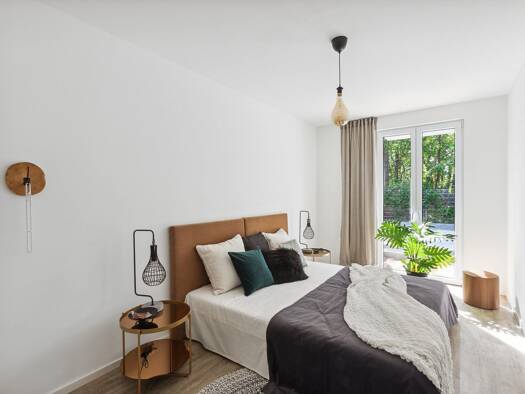 Wohnung zur Miete 1.109 € 2,5 Zimmer 61,1 m² EG Fichtestraße Ludwigsfelde Ludwigsfelde 14974
