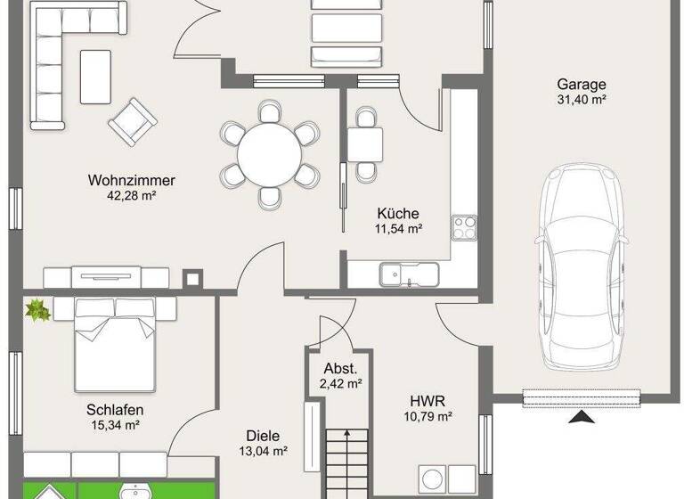 Bungalow zum Kauf 459.000 € 4 Zimmer 136,5 m² 525 m² Grundstück frei ab 01.03.2026 Nordhorn 48531