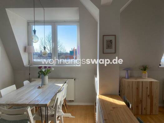 Wohnung zur Miete Tauschwohnung 950 € 3,5 Zimmer 73 m² 5. Geschoss Hoheluft-West Eimsbüttel 20253