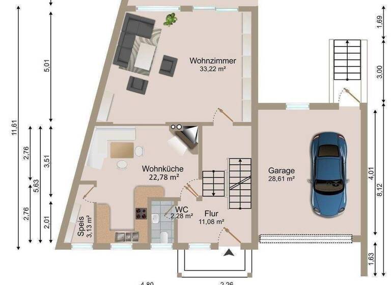 Haus zum Kauf 449.000 € 5 Zimmer 187,3 m² 422 m² Grundstück frei ab sofort Teisbach Dingolfing 84130