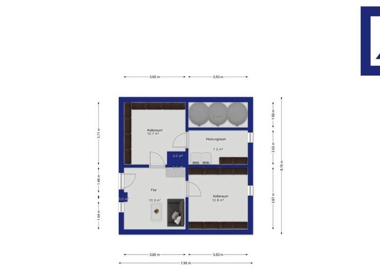 Mehrfamilienhaus zum Kauf 175.000 € 4 Zimmer 104,6 m² 608 m² Grundstück Niederzissen 56651