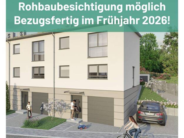 Reihenendhaus zum Kauf - Neubau provisionsfrei 599.000 € 4 Zimmer 133,7 m² 226 m² Grundstück Steiner Straße 23 Wössingen Walzbachtal 75045