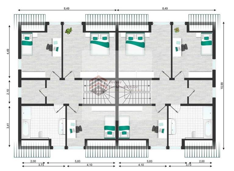 Wohnanlage zum Kauf - Erstbezug als Kapitalanlage geeignet 1.120.000 € 16 Zimmer 541 m² 2.600 m² Grundstück Nitzow Havelberg 39539