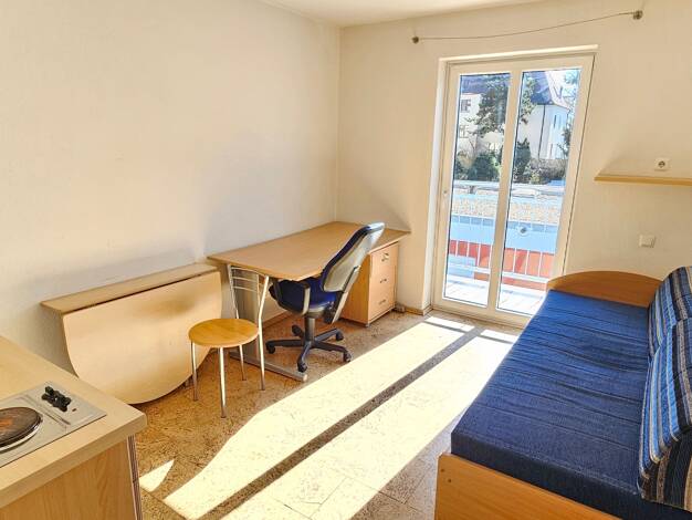 Studio zur Miete 250 € 1 Zimmer 19 m² 1. Geschoss frei ab sofort Wörthstraße 4 Amberg 92224
