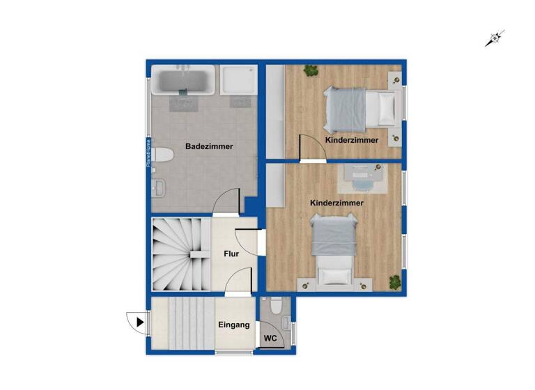 Doppelhaushälfte zum Kauf 99.000 € 5 Zimmer 120 m² 390 m² Grundstück Grechwitz Grimma 04668