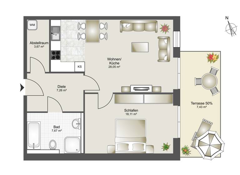 Wohnung zur Miete 850 € 2 Zimmer 72,2 m²<br/>Wohnfläche 01.08.2025<br/>Verfügbarkeit Lüdenscheid Lüdenscheid 58511