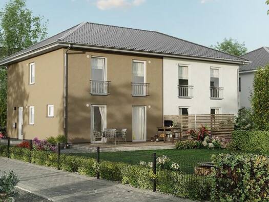 Doppelhaushälfte zum Kauf - Erstbezug 377.000 € 5 Zimmer 118 m² 333 m² Grundstück Steinhardt Bad Sobernheim 55566