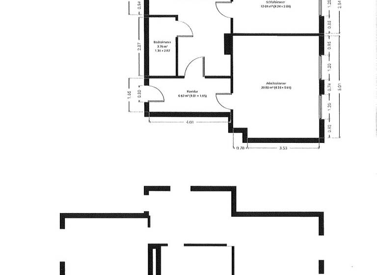 Wohnung zur Miete 339 € 2 Zimmer 62 m² EG Crimmitschau 08451