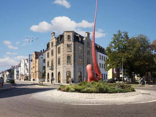 Bürofläche zur Miete provisionsfrei 750 € 8 Zimmer 255 m² Bürofläche teilbar von 10 m² bis 23 m² Eugenstraße 75 Friedrichshafen 88045