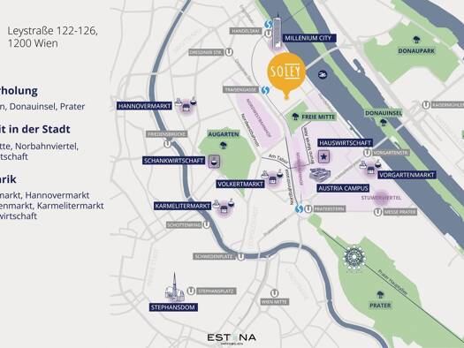Wohnung zum Kauf - Erstbezug 638.000 € 4 Zimmer 85,3 m² EG Leystraße Wien 1200