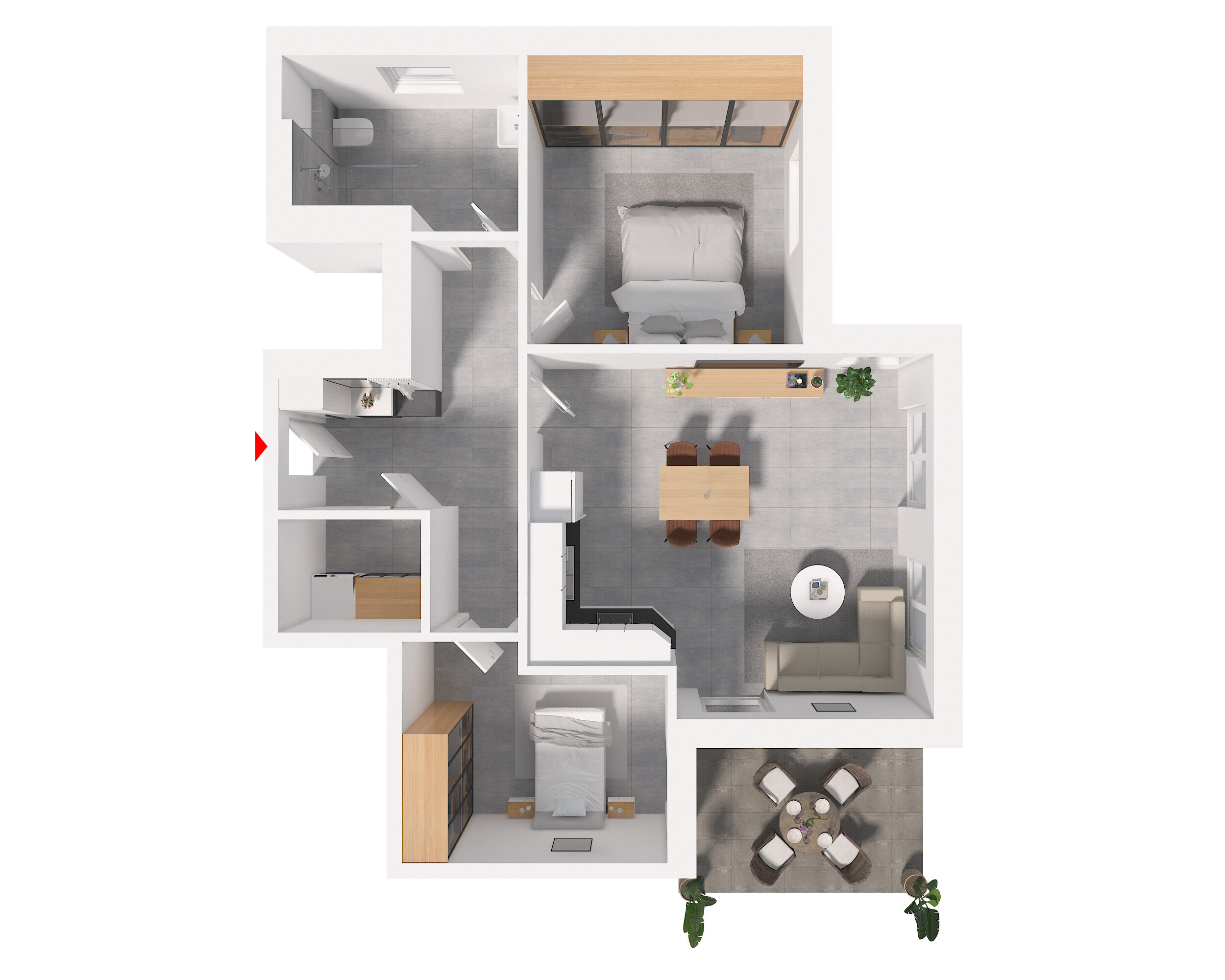 Wohnung zum Kauf provisionsfrei 340.000 € 3 Zimmer 86 m²<br/>Wohnfläche EG<br/>Geschoss Wersen Lotte 49504